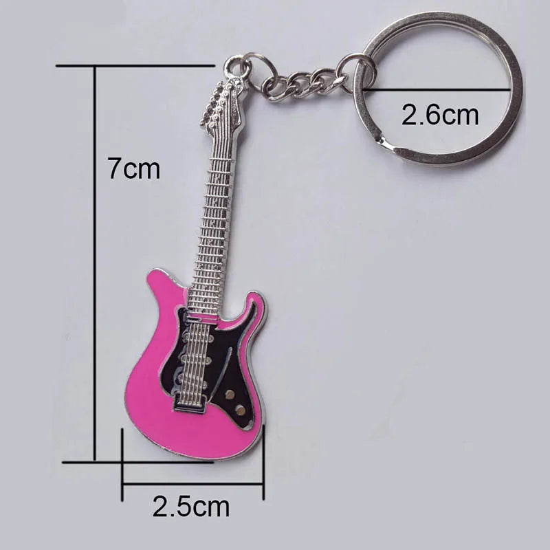 Guitar Keychain