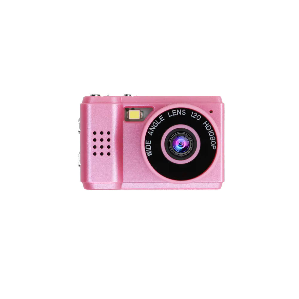 Mini Camera Keychain Pink