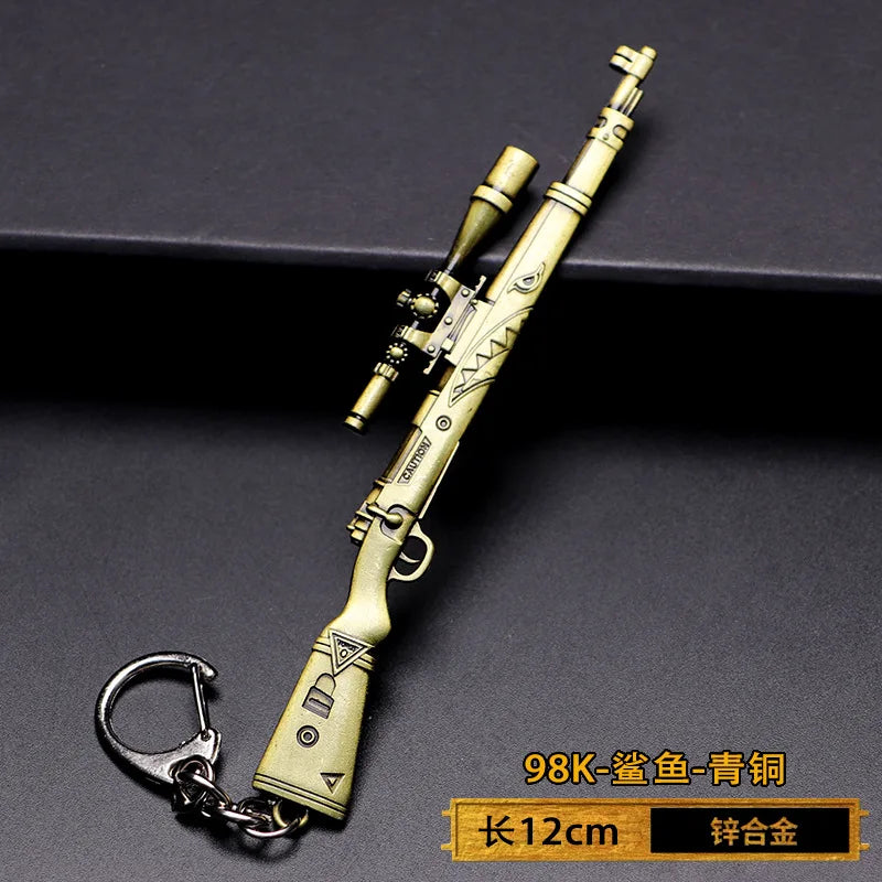 PUBG Gun Keychain
