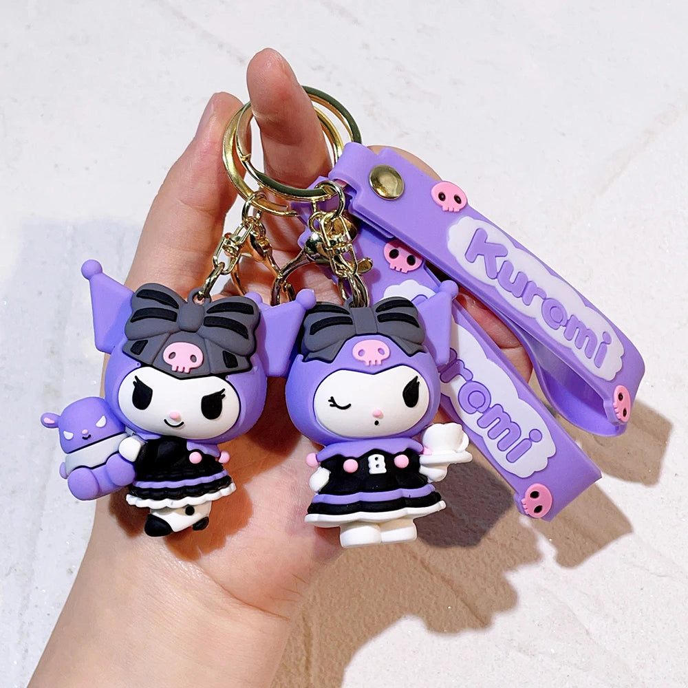 Kawaii Sanrio Kuromi Keychain