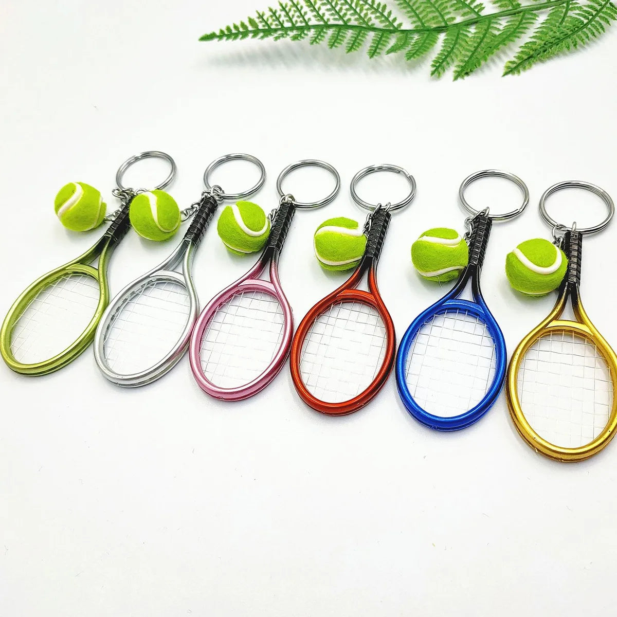 Tennis Keychain