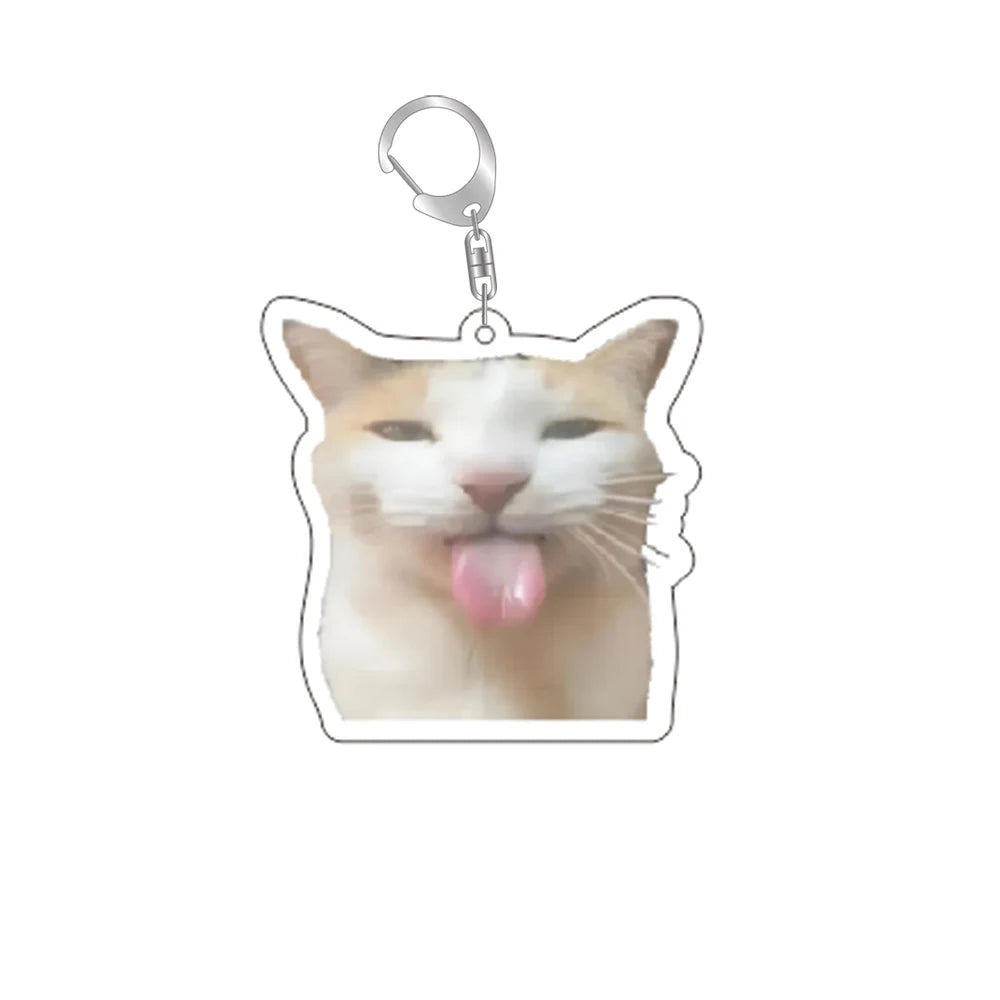 Cat Memes Keychain