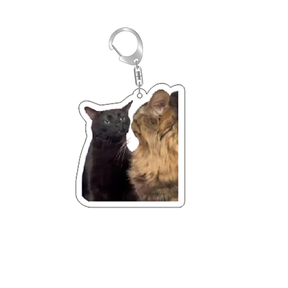 Cat Memes Keychain