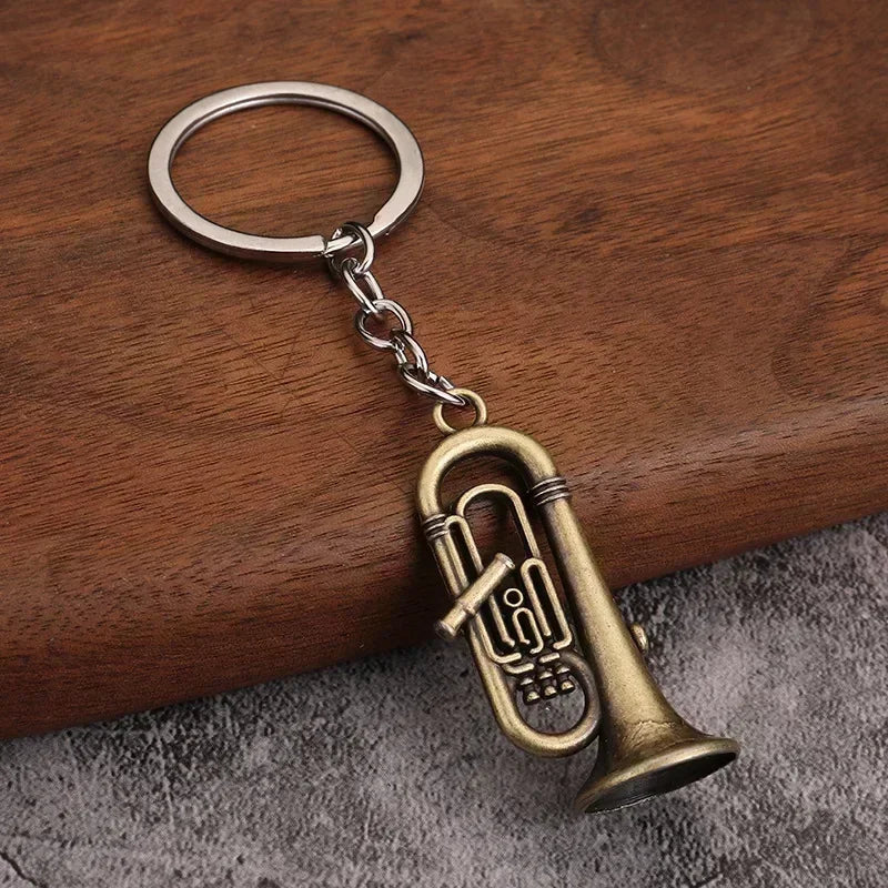 Trumpet Keychain