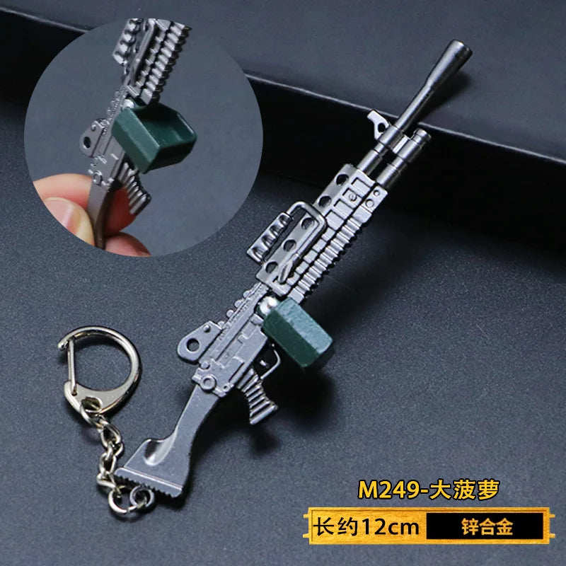 PUBG Gun Keychain