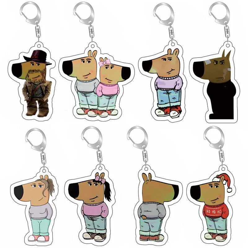 Chill Guy Keychain