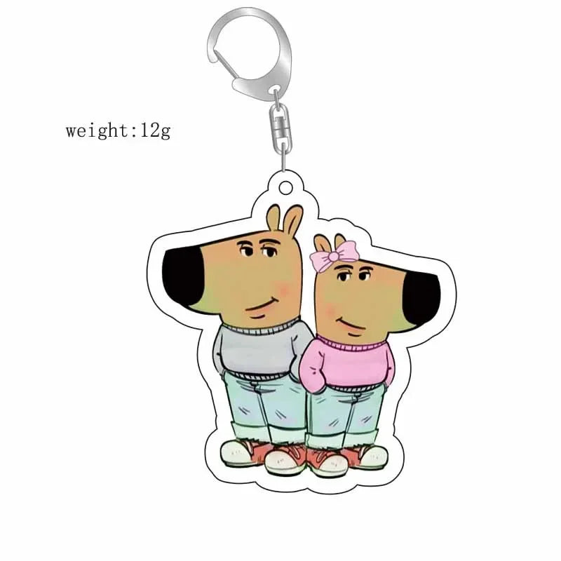 Chill Guy Keychain
