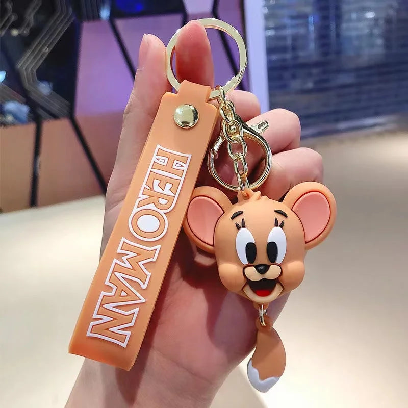Tom and Jerry Keychain