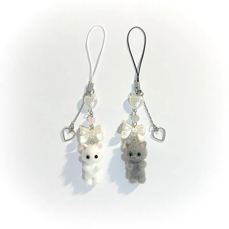 Furry Kitten Keychain