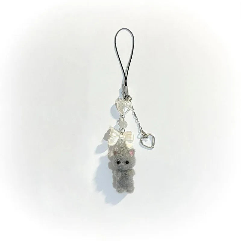 Furry Kitten Keychain