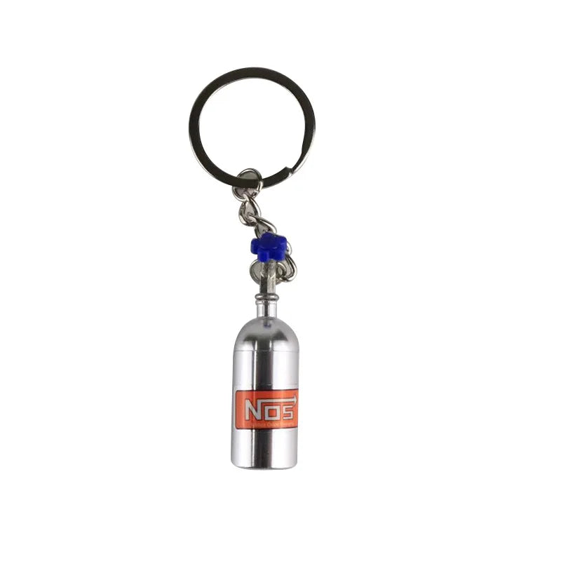 Nos Nitrogen Bottle Keychain