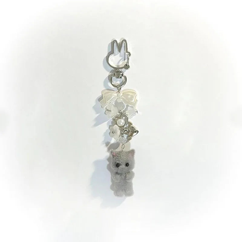 Furry Kitten Keychain