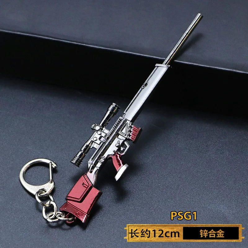 PUBG Gun Keychain