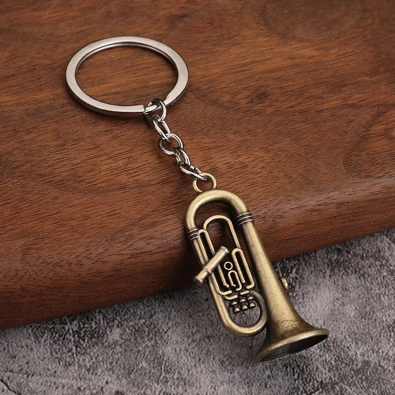 Trumpet Keychain