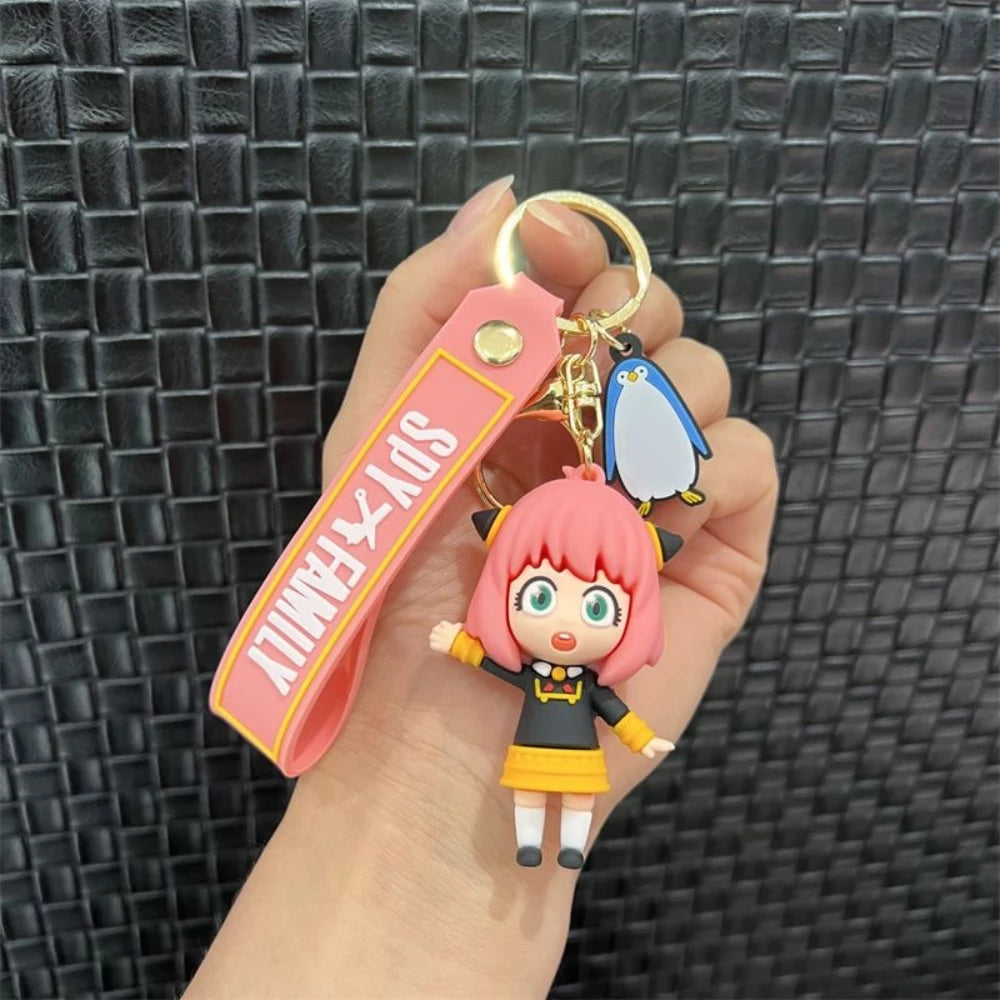 Spy X Family Twilight Anya Yor Loid Forger Keychain