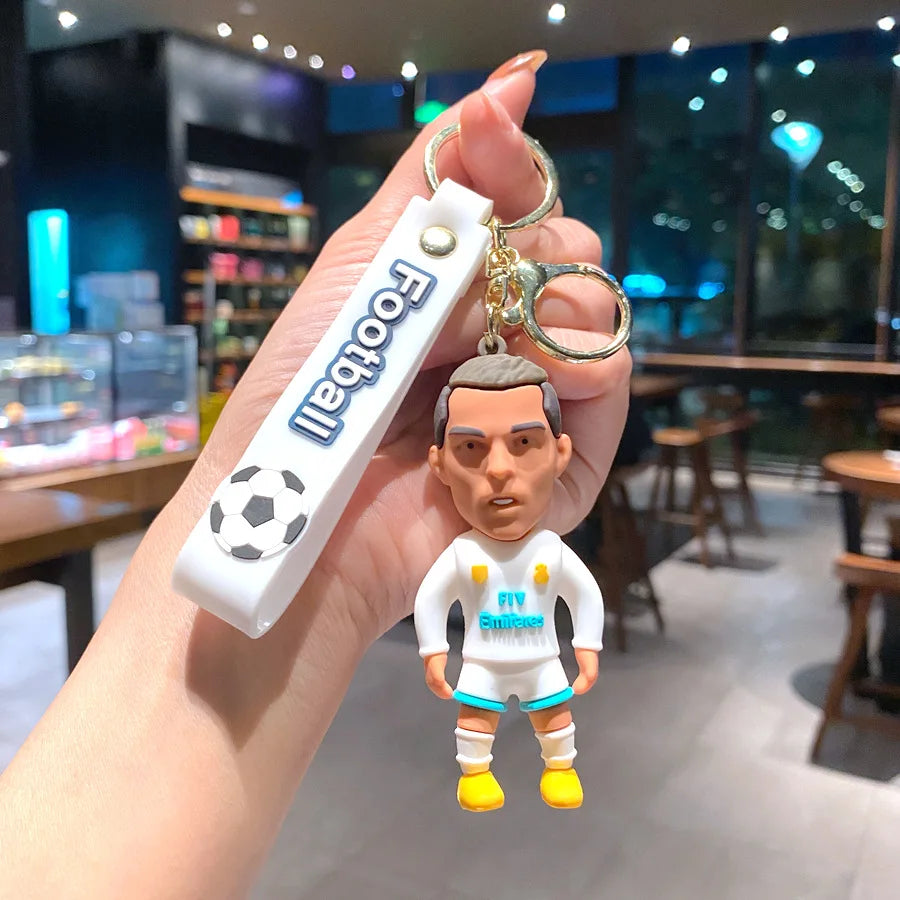 Cristiano Ronaldo and Messi Keychain