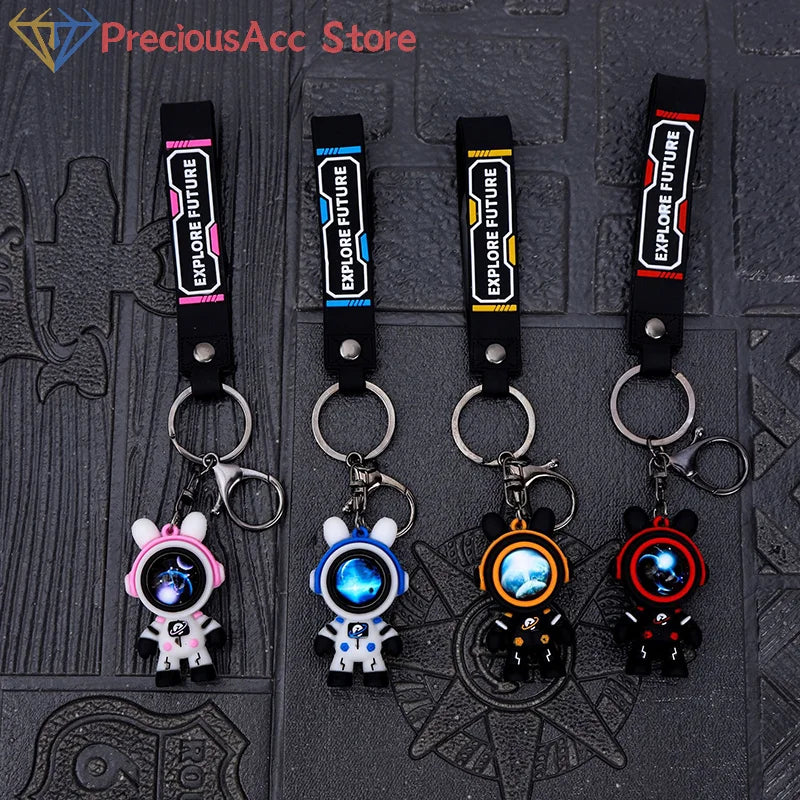 Lightning Bear Keychain