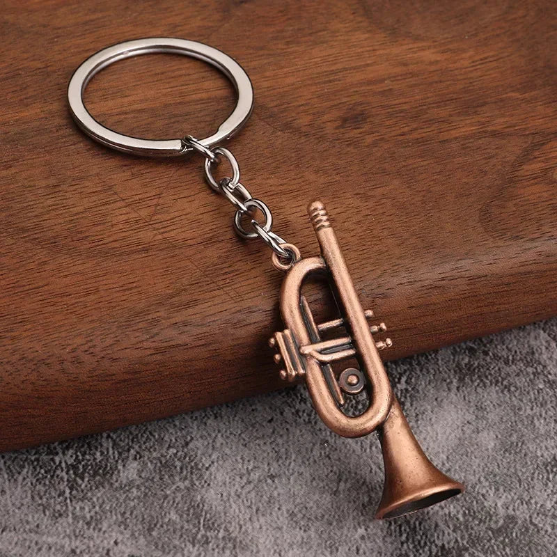 Trumpet Keychain