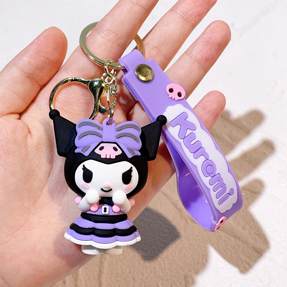 Kawaii Sanrio Kuromi Keychain