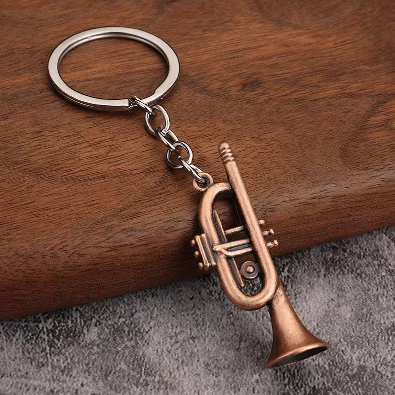 Trumpet Keychain