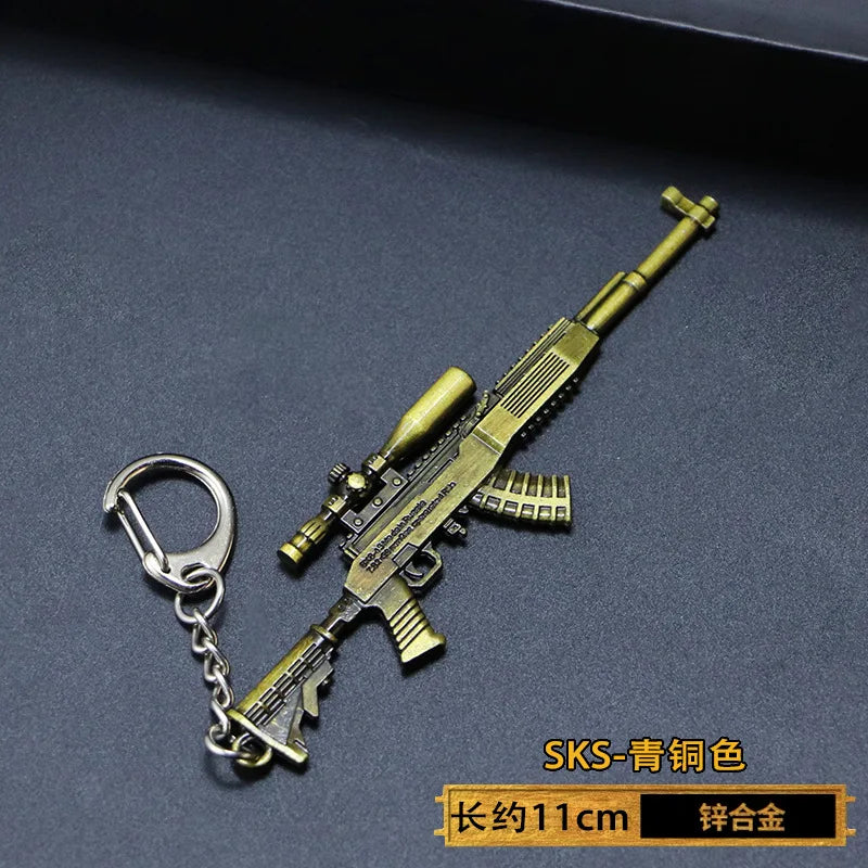 PUBG Gun Keychain