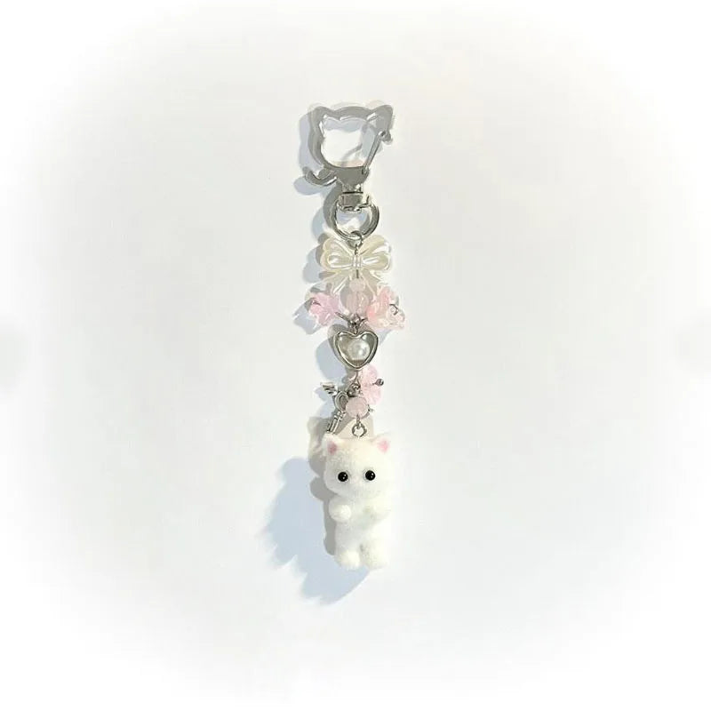 Furry Kitten Keychain