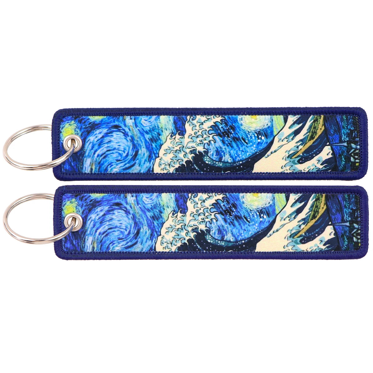 Van Gogh Embroidery Keychain