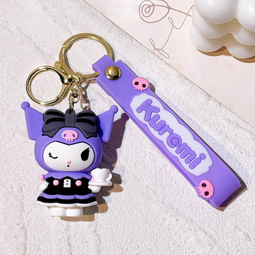Kawaii Sanrio Kuromi Keychain