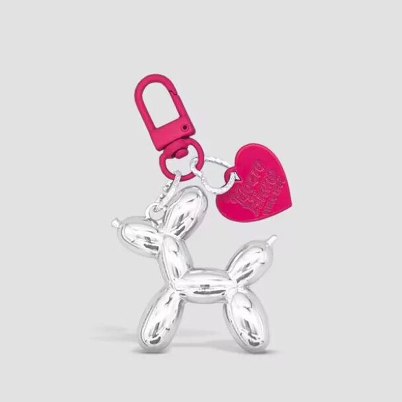 Y2K Balloon Dog Keychain