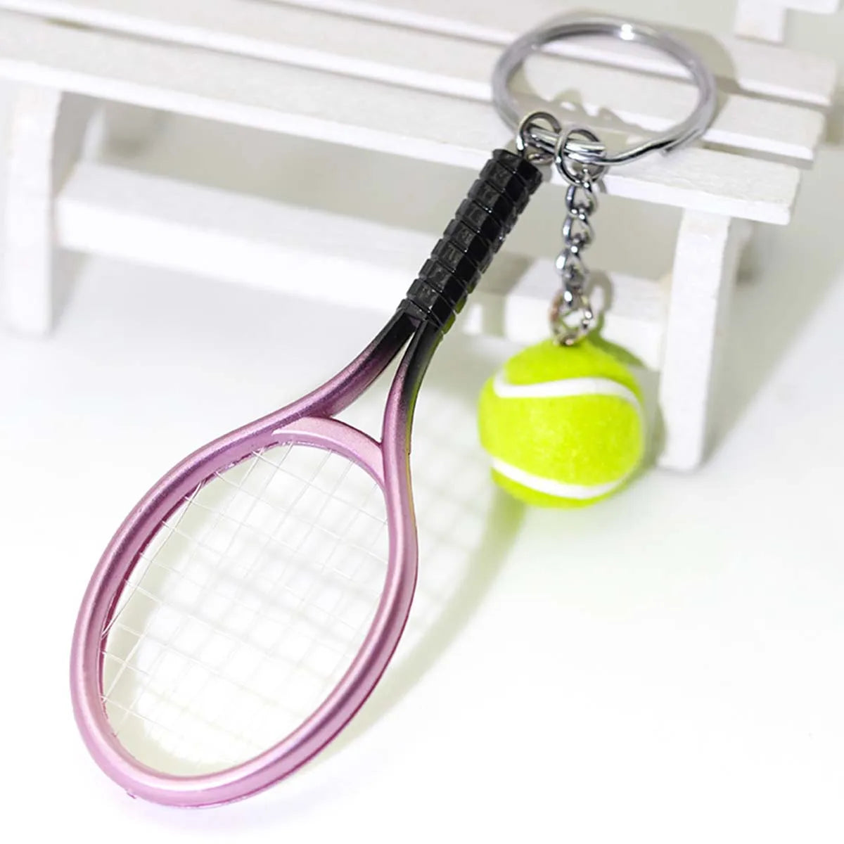 Tennis Keychain