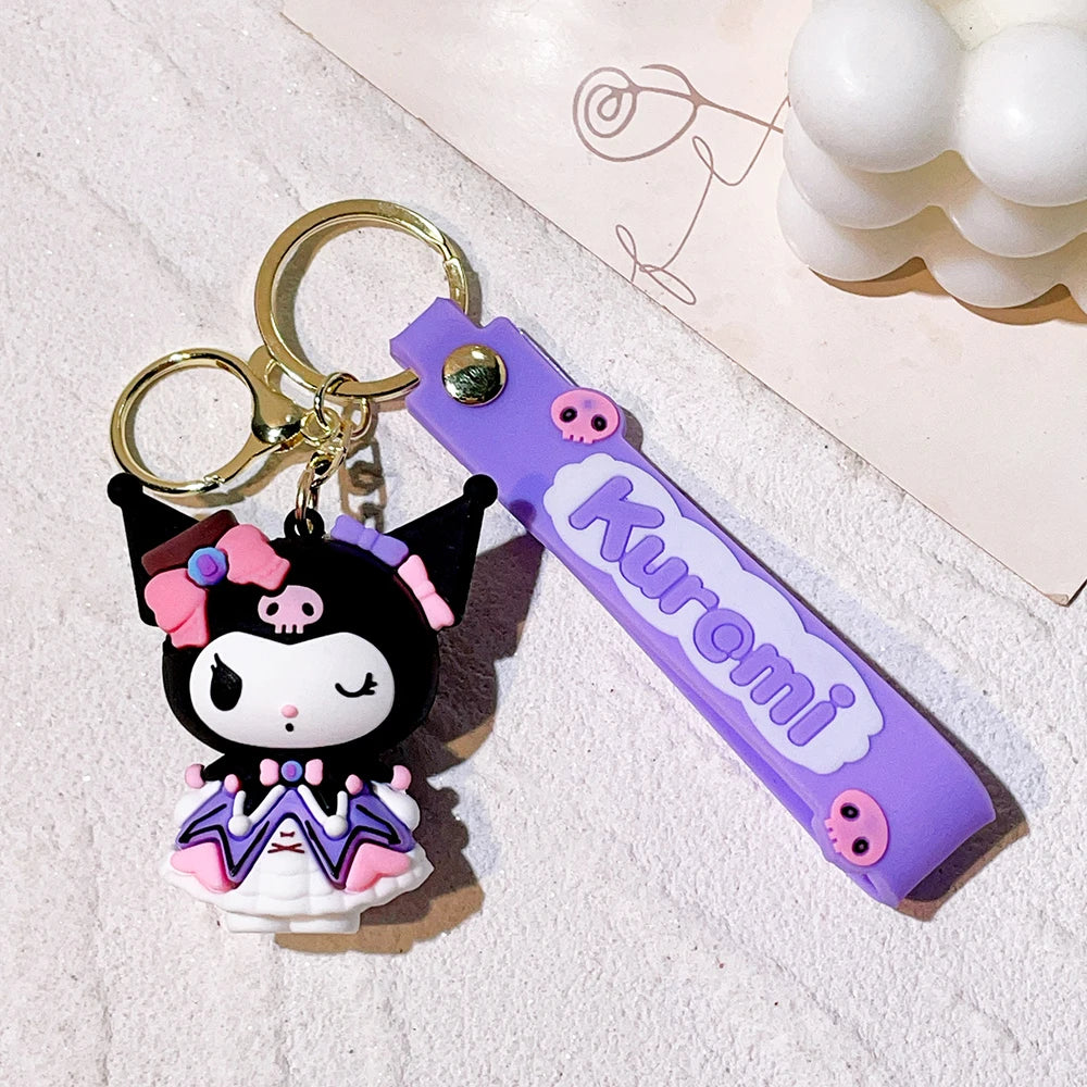 Kawaii Sanrio Kuromi Keychain