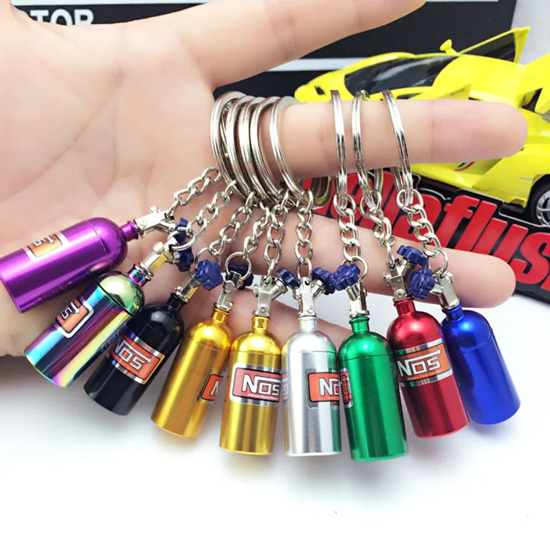 Nos Nitrogen Bottle Keychain