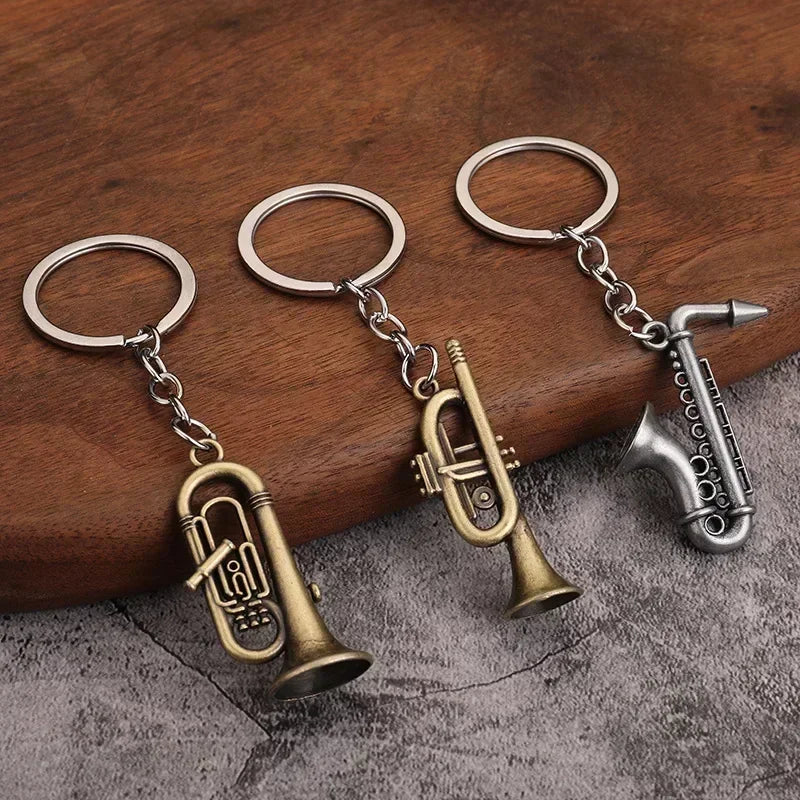 Trumpet Keychain
