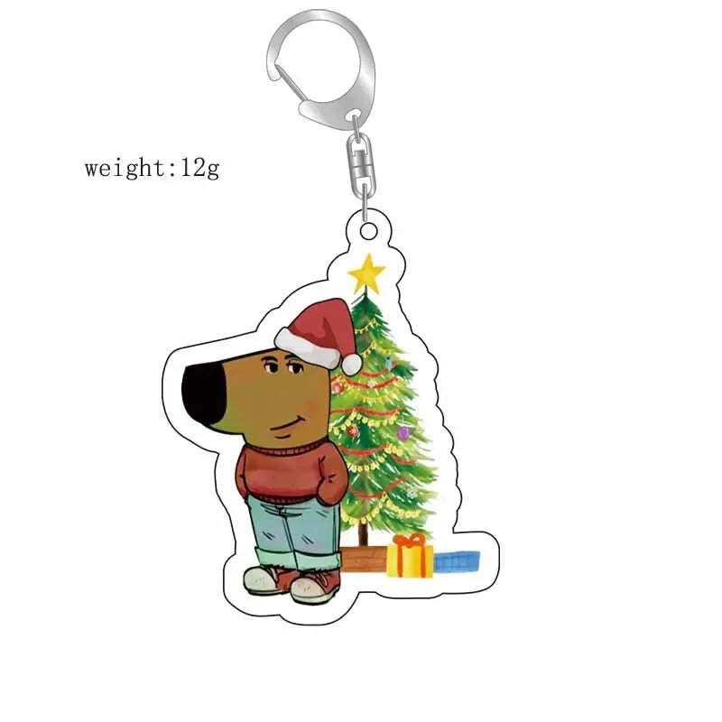 Chill Guy Keychain
