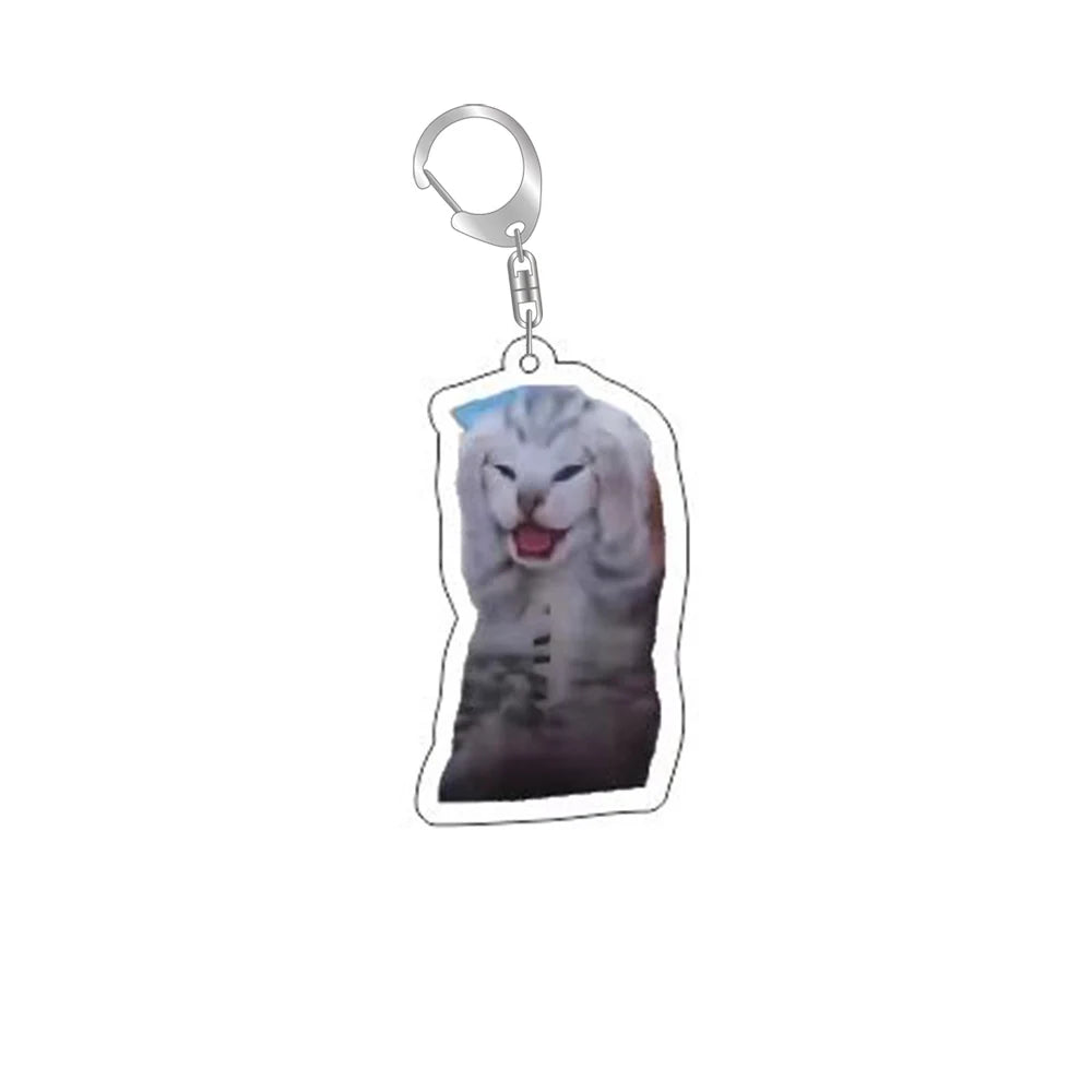 Cat Memes Keychain