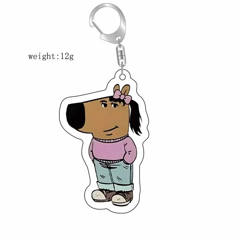 Chill Guy Keychain