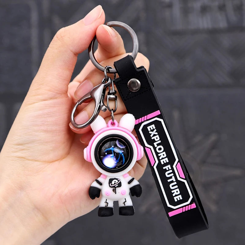 Lightning Bear Keychain
