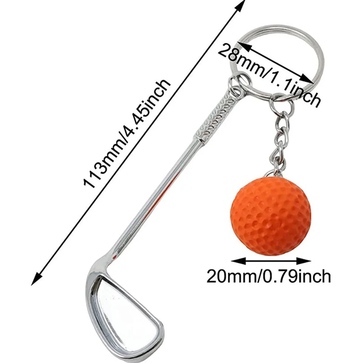 Tennis Keychain