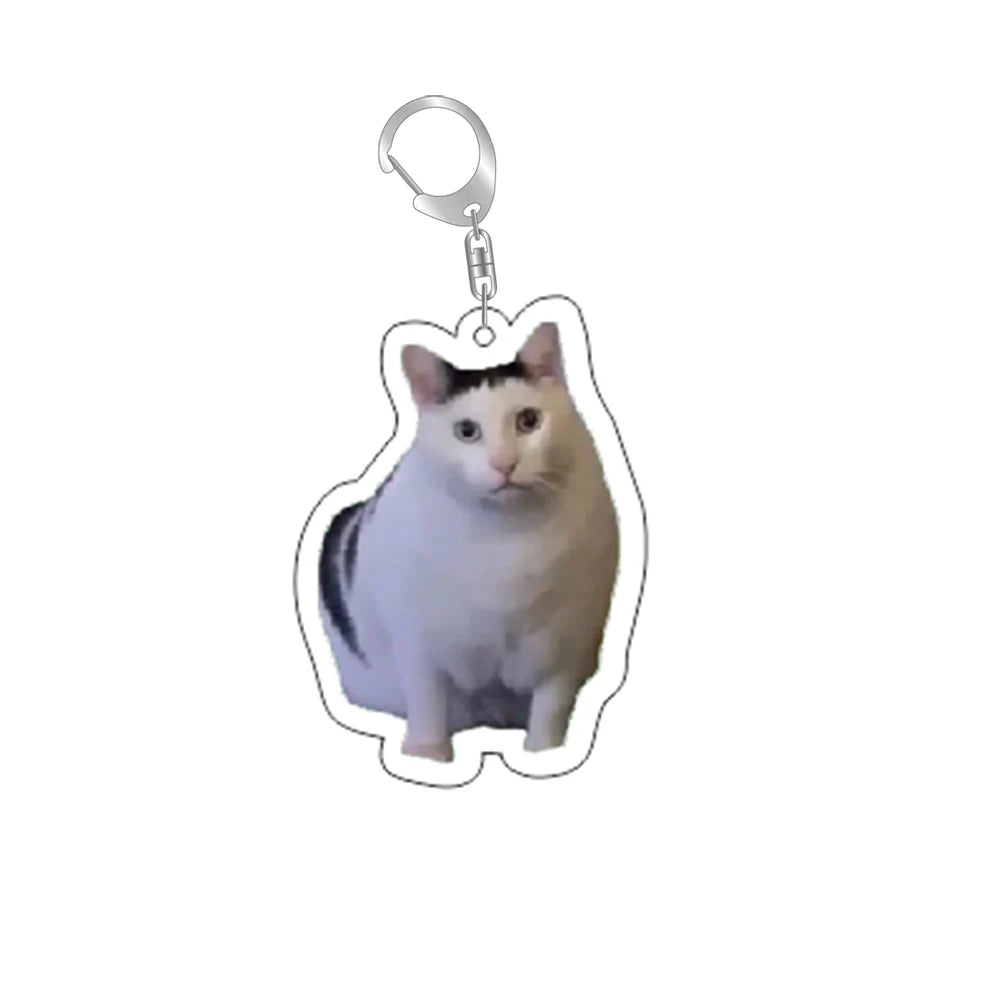 Cat Memes Keychain