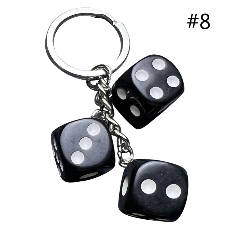 Dice Keychain