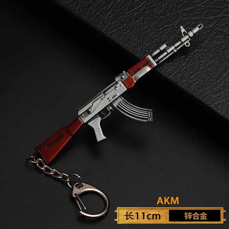 PUBG Gun Keychain