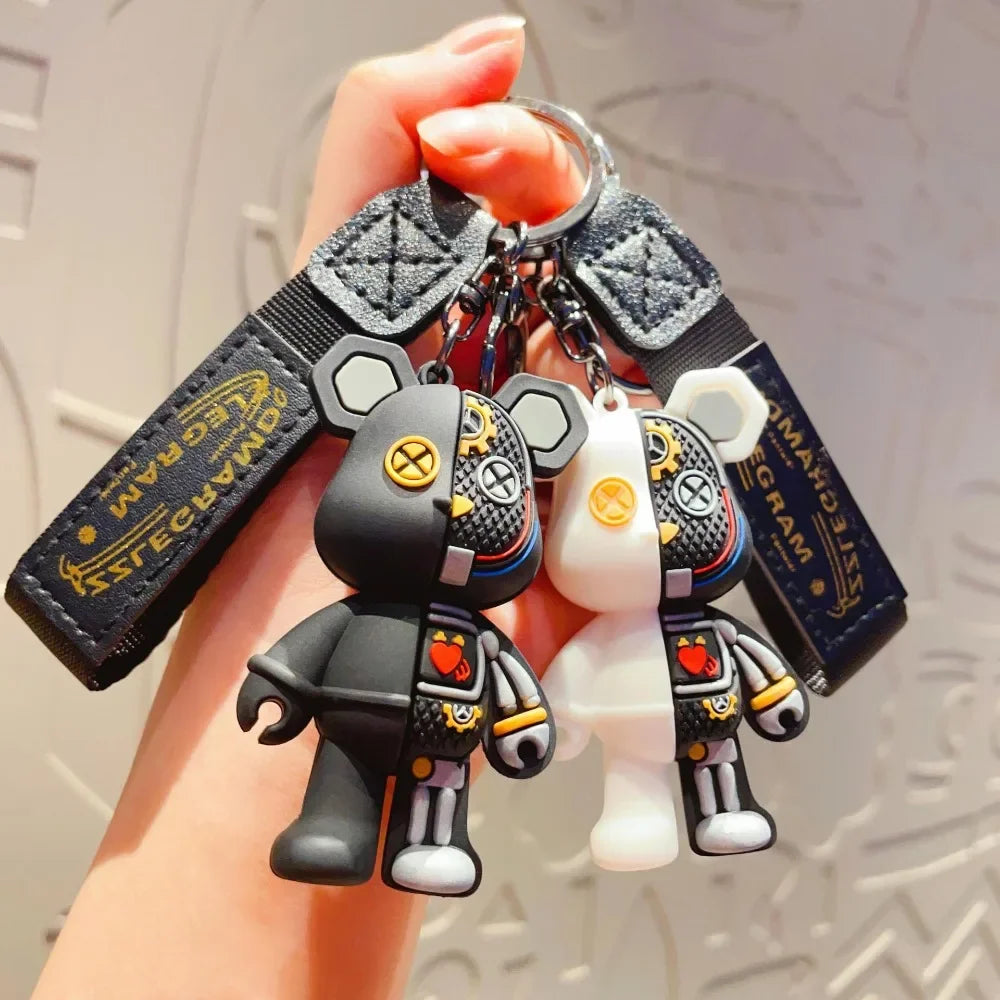 Designer Bear Keychain