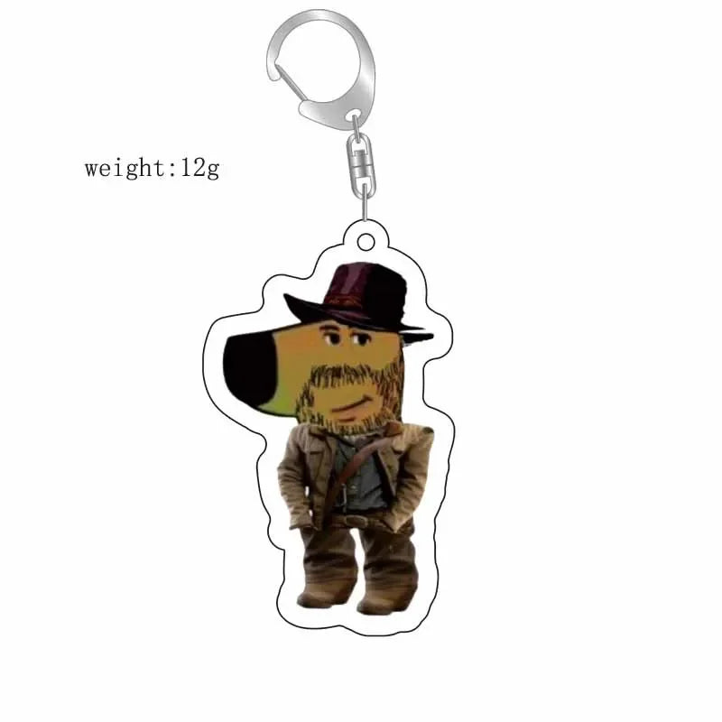 Chill Guy Keychain
