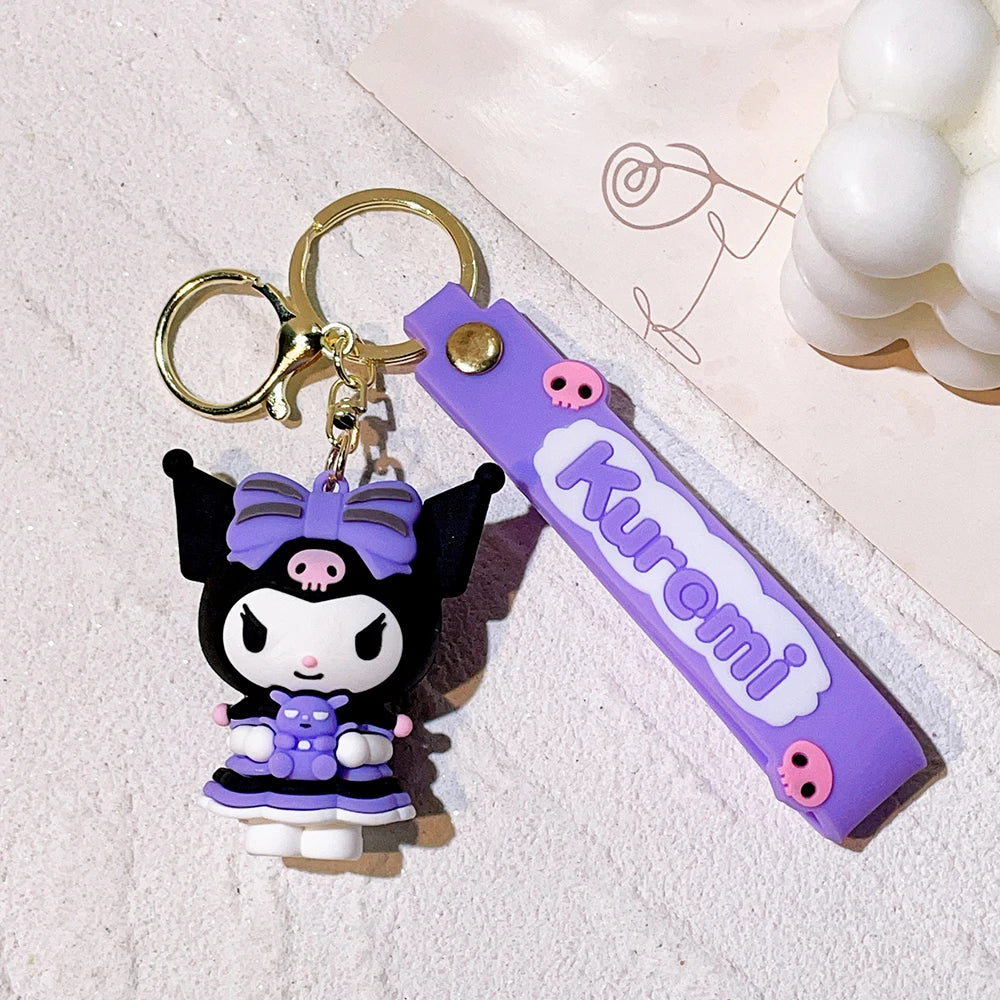 Kawaii Sanrio Kuromi Keychain