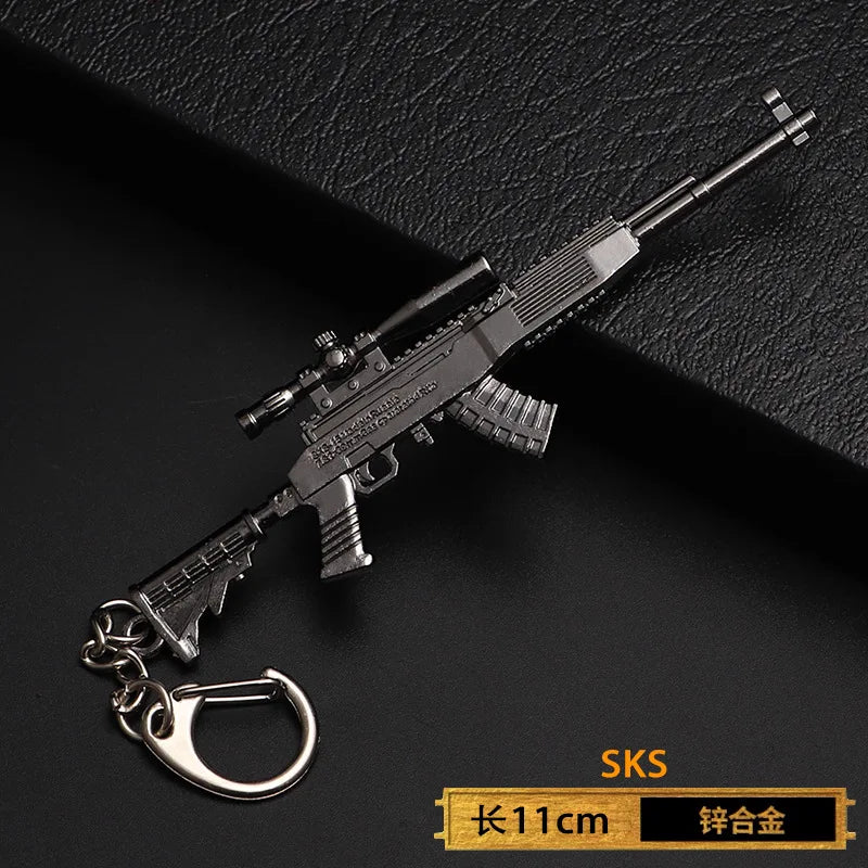 PUBG Gun Keychain