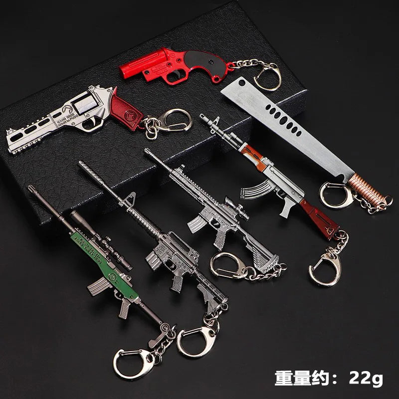 PUBG Gun Keychain