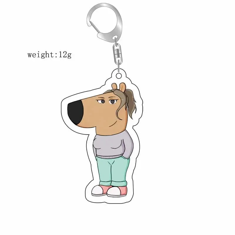 Chill Guy Keychain