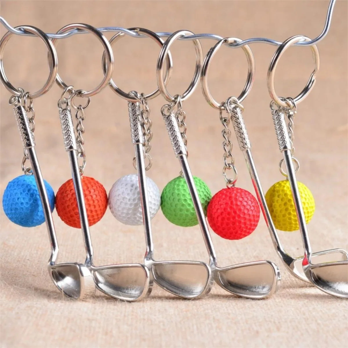 Tennis Keychain