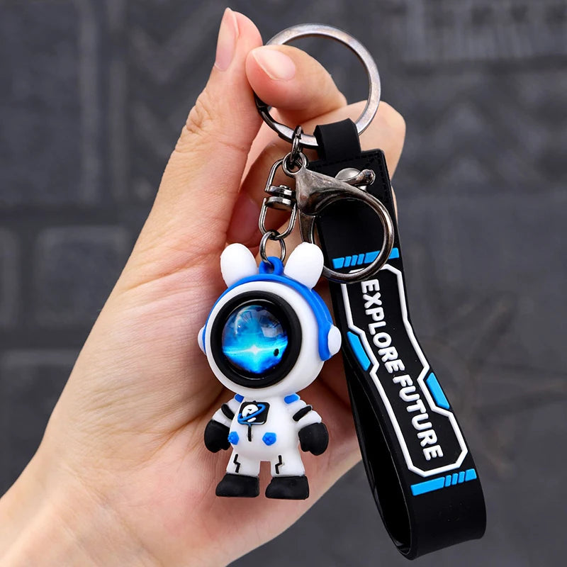 Lightning Bear Keychain