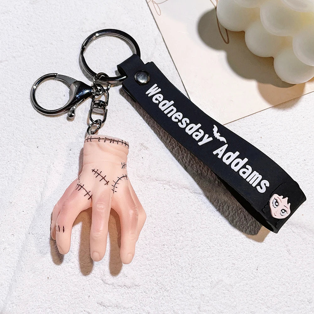 Wednesday Addams Keychain